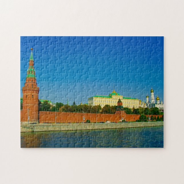 Puzzle Moscou Kremlin Moskva architecture paysagère (Horizontal)