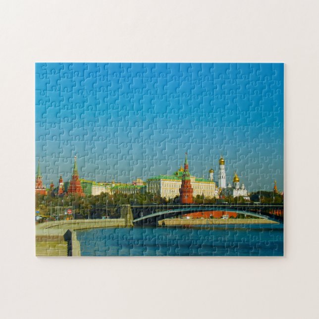 Puzzle Moscou Kremlin Moskva architecture paysagère (Horizontal)