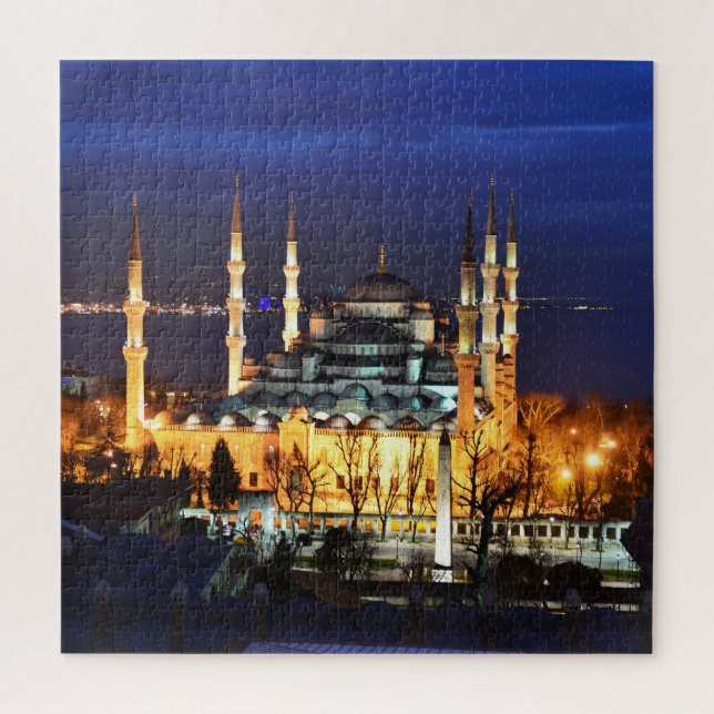 Puzzle Mosquée bleue Sultan Ahmed à Istanbul (Vertical)