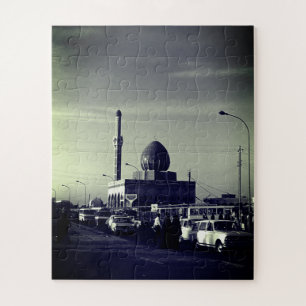 Puzzle Mosquée Buniya de Bagdad en Irak vintage