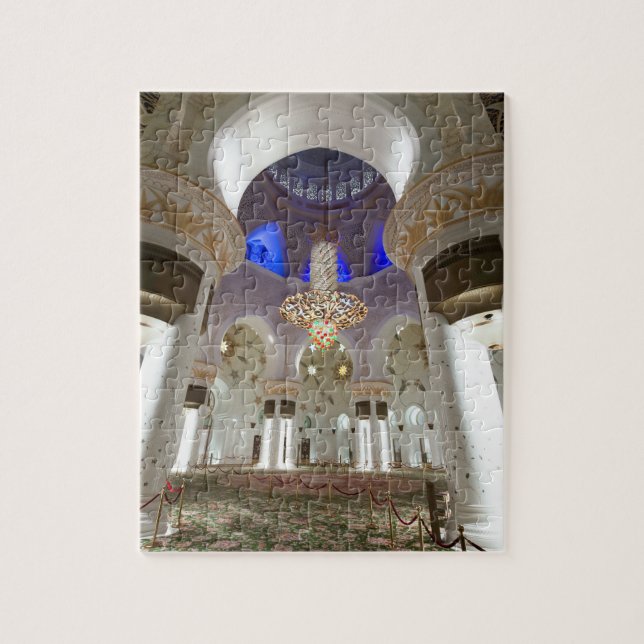 Puzzle Mosquée de cheik Zayed à Abu Dhabi (Vertical)