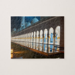 Puzzle Mosquée de cheik Zayed Grand à Abu Dhabi, arums