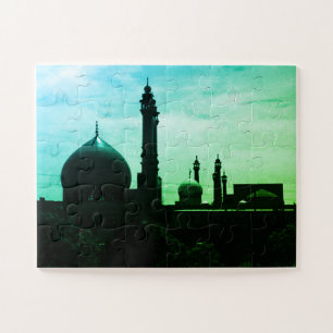 Puzzle Mosquée de Fatima de Qom en Iran vintage