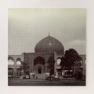 Puzzle Mosquée du shah d'Ispahan Iran vintage