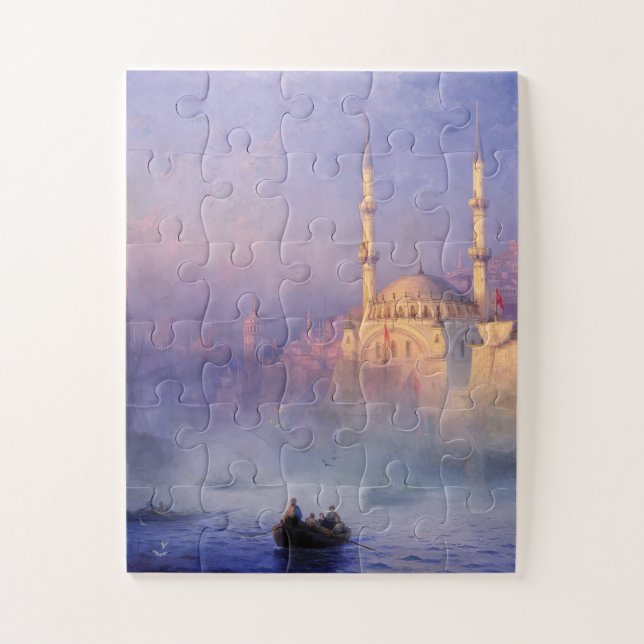 Puzzle Mosquée Fine Art Grande Pièce Facile à Saisir Acce (Vertical)