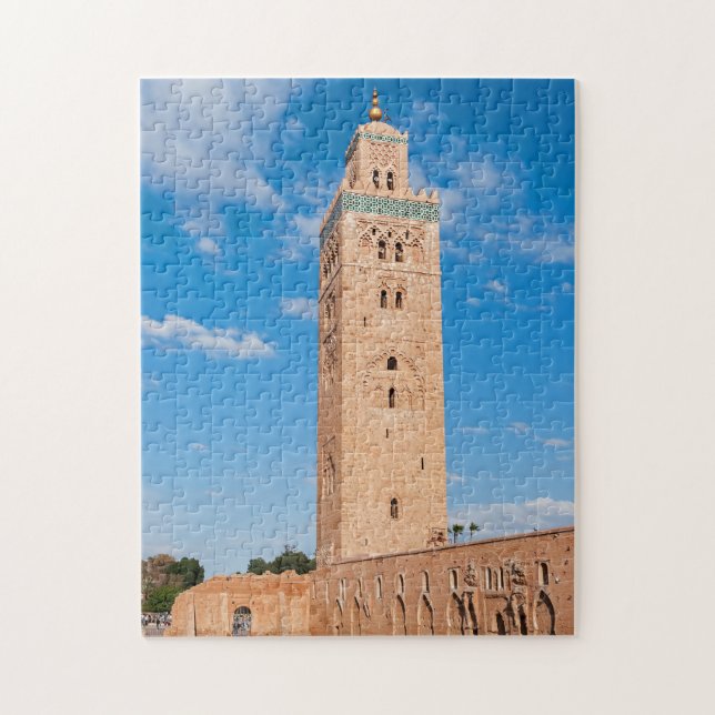 Puzzle Mosquée Koutoubia - Marrakech, Maroc (Vertical)