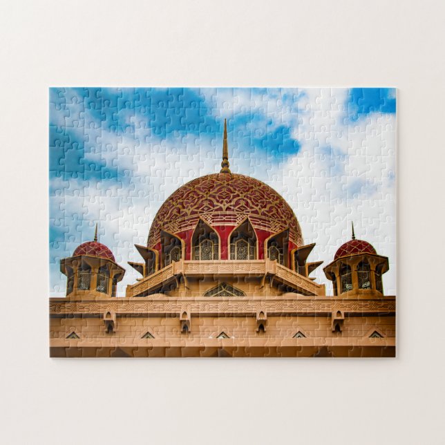 Puzzle Mosquée Putrajaya Malaisie Monument. (Horizontal)