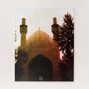 Puzzle Mosquée royale d'Iran vintage Ispahan