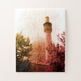 Puzzle Mosquée royale d'Ispahan en Iran vintage