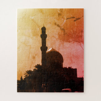 Puzzle Mosquée taxis vintage Irak Bagdad