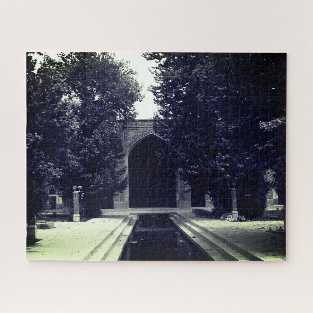 Puzzle Mosquée vintage Iran Ispahan (Horizontal)