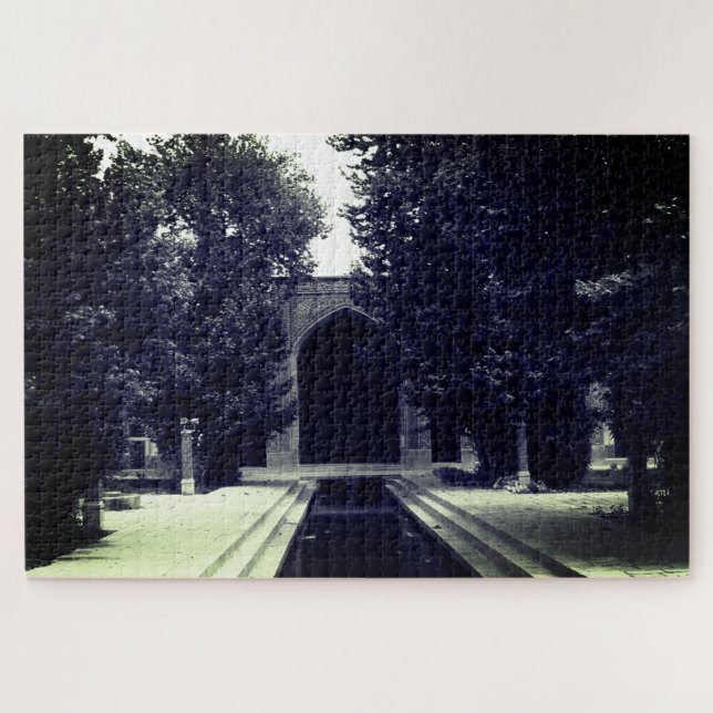 Puzzle Mosquée vintage Iran Ispahan (Horizontal)