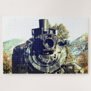 Puzzle Moteur de train