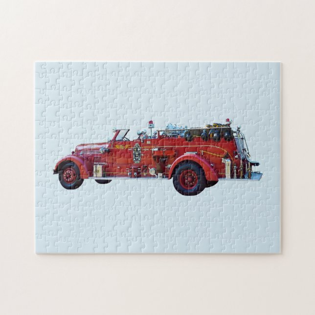 Puzzle Moteur d'incendie vintage (Horizontal)
