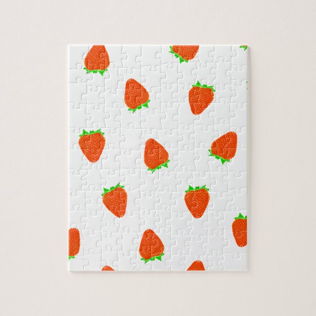 Puzzle motif à fraise (Vertical)