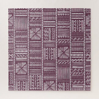 Puzzle Motif à main ethnique : style vintage