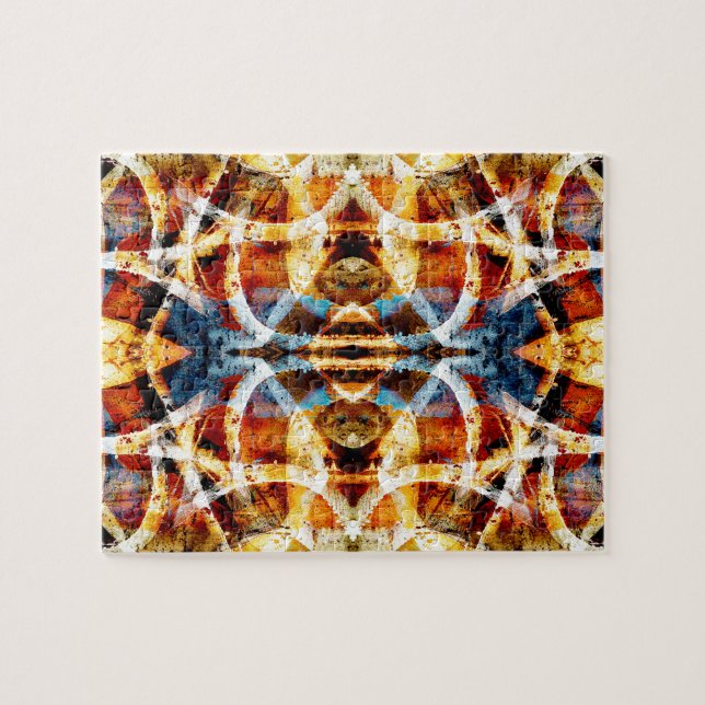 Puzzle Motif abstrait de graffiti grunge (Horizontal)
