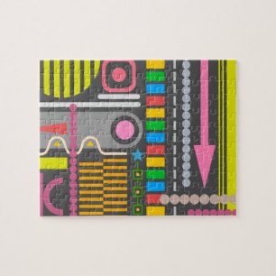 Puzzle Motif Abstrait du Panneau de configuration de la t