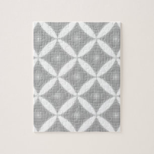 PUZZLE MOTIF ABSTRAIT EN FORME DE DIAMANT
