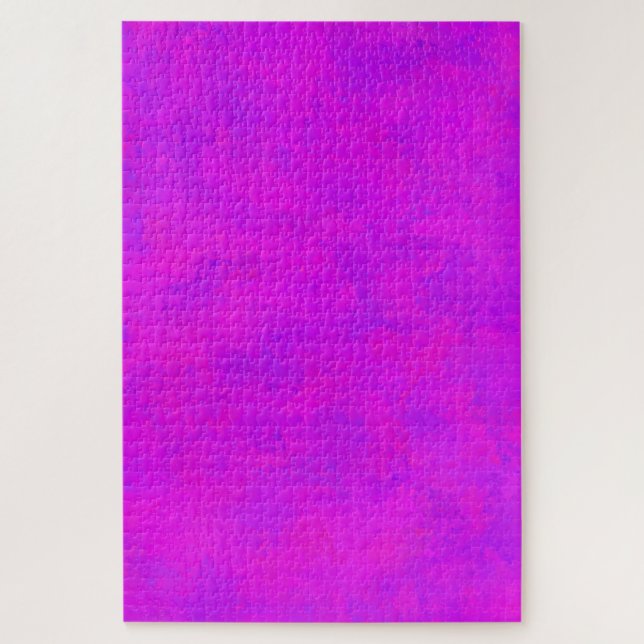 Puzzle Motif Abstrait Rose Violet (Vertical)