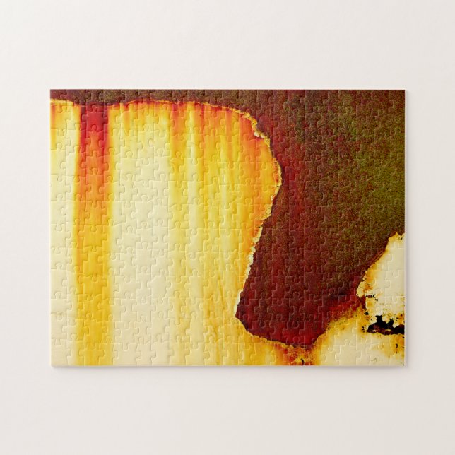 Puzzle Motif Abstrait rouille (Horizontal)