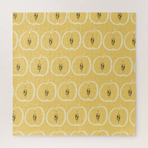 Puzzle Motif Apple vintage : Fond d'écran.