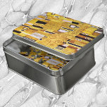 Puzzle Motif baiser de Gustav Klimt, Art Nouveau<br><div class="desc">The Kiss (détail motif) de Gustav Klimt est une peinture de Symbolisme de l'époque victorienne d'art vintage. Ce détail est tiré d'une peinture d'amour et de romantisme mettant en scène un couple romantique aux différentes nuances d'or, de symboles et de motifs, partageant un baiser contre un arrière - plan en...</div>