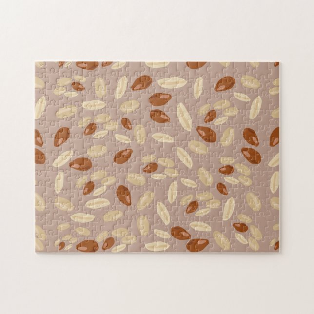 Puzzle Motif cacahuètes (Horizontal)