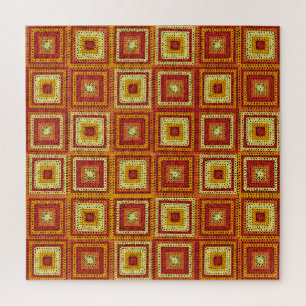 Puzzle Motif Carré Granny