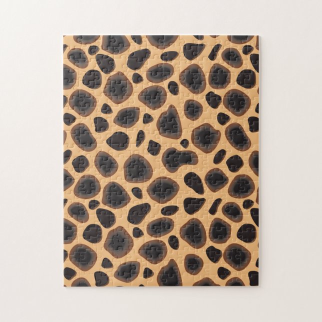 Puzzle Motif Cheetah (Vertical)