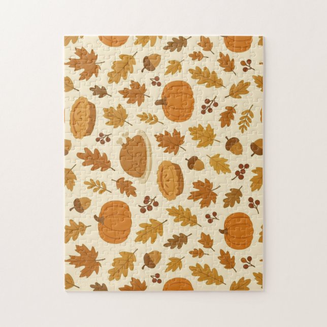Puzzle Motif classique de Thanksgiving (Vertical)