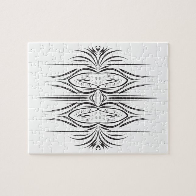 Puzzle motif créatif artistique frontière (Horizontal)