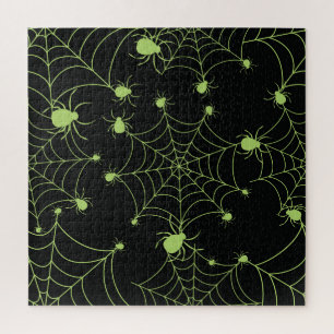 Puzzle Motif créatif Halloween Spider Net