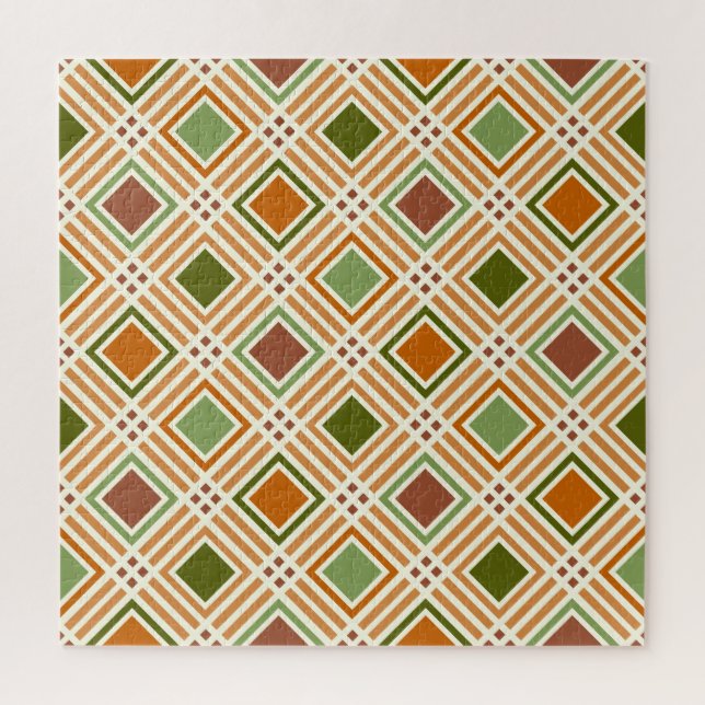 Puzzle Motif d'algues argileuses (Vertical)