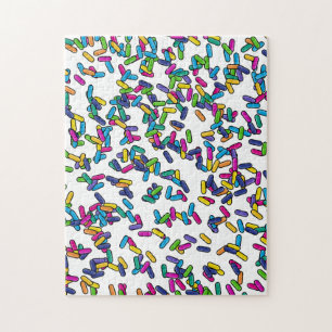 Puzzle Motif d'arrosage éparpillé