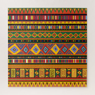Puzzle Motif d'art ethnique en Afrique