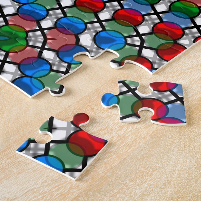 Puzzle Motif de billes de mandala (Côté)