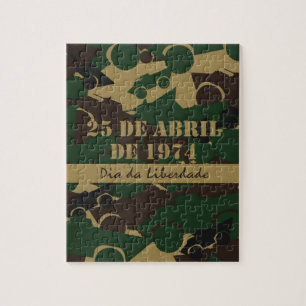 Puzzle Motif de camouflage de véhicule militaire