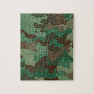 Puzzle Motif de camouflage militaire (Forces armées)