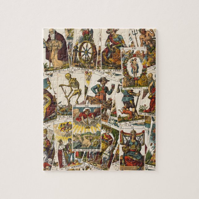 Puzzle Motif de cartes Tarot (Vertical)