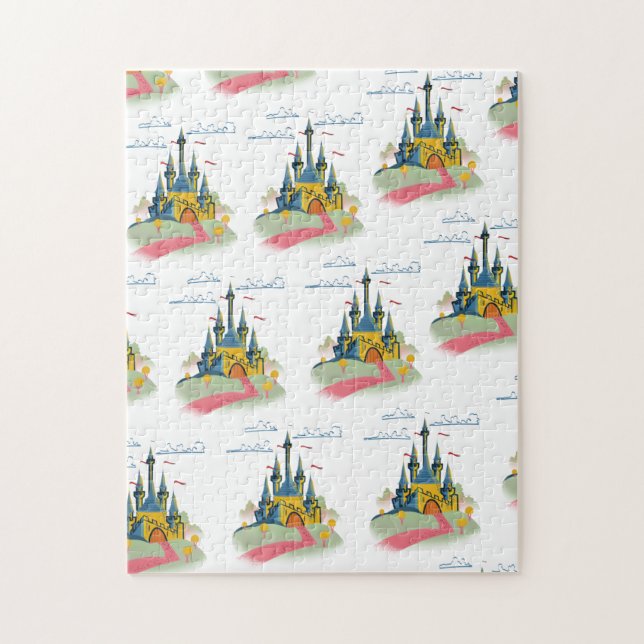 Puzzle Motif de château de conte de fées (Vertical)