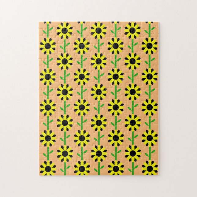 Puzzle Motif de fleurs frustrant (Vertical)
