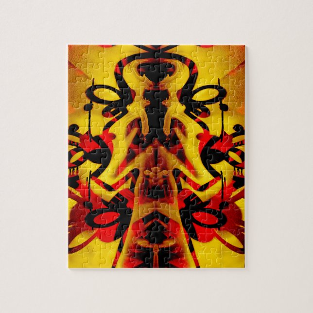 Puzzle Motif de graffiti coloré (Vertical)