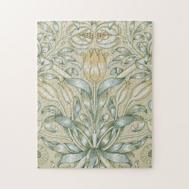 Puzzle Motif de grenade antique William Morris Lily (Vertical)