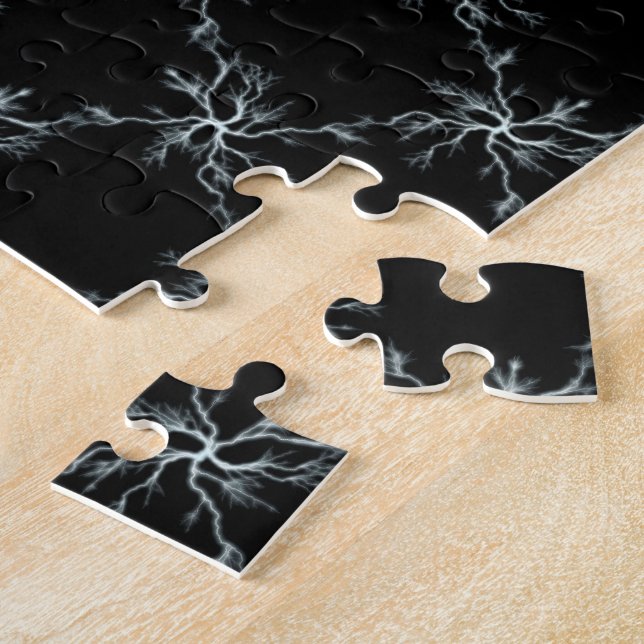 Puzzle Motif de grille de foudre (Côté)