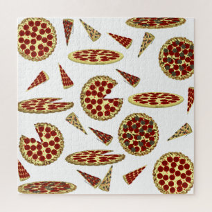 Puzzle Motif de l'amoureux de pizza