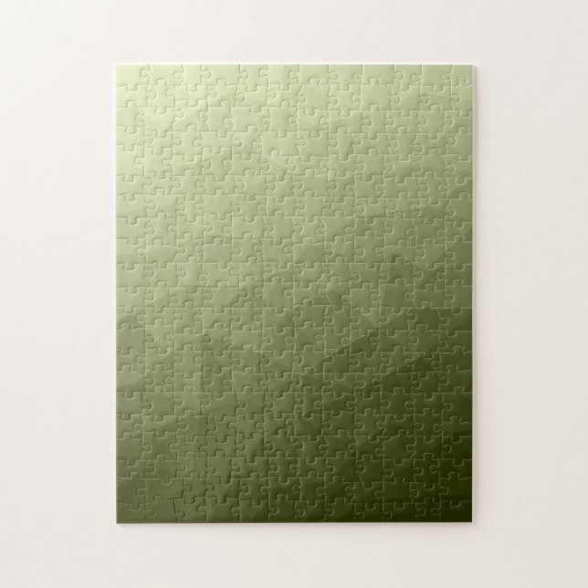 Puzzle Motif de maille géométrique à dégradé vert clair d (Vertical)