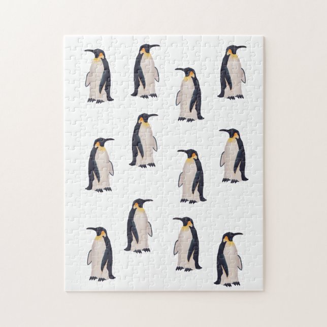 Puzzle Motif de manchots mignons (Vertical)