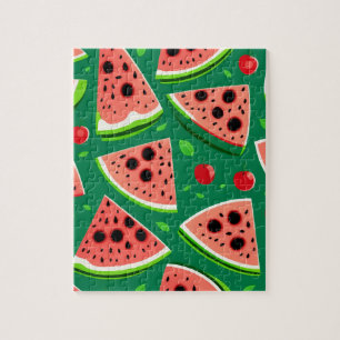 Puzzle Motif de pastèque