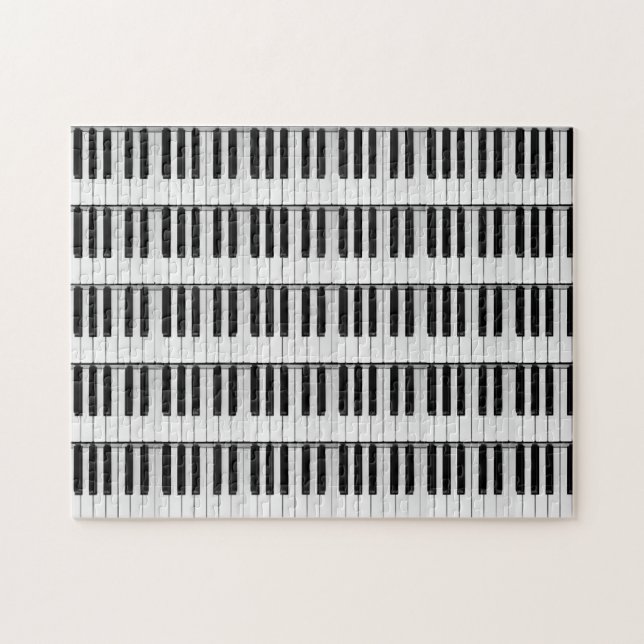 Puzzle Motif de piano (Horizontal)